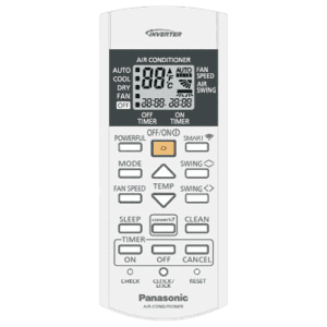 Panasonic EU 7 in 1 Convertible Inverter Split AC | 1.5 Ton | 3 Star | EU18AKY3F