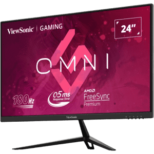 ViewSonic Full HD IPS Panel Gaming Monitor | 24 inch | 180Hz | ‎Black | VX2428