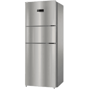Bosch Series 4 Triple Door Refrigerator  | 303 L | Frost Free Convertible | Shiney Silver | CMC33S03NI