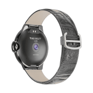 Fire Boltt Topaz Round Luxury Smartwatch | 1.3 Inch | Black | BSW151