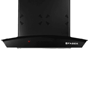 Faber Hood Ace Pro Wall Mounted Chimney | 3D | 90 cm | Black | HC PB FL BK