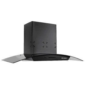 Faber Hood Ace Pro Wall Mounted Chimney | 3D | 90 cm | Black | HC PB FL BK