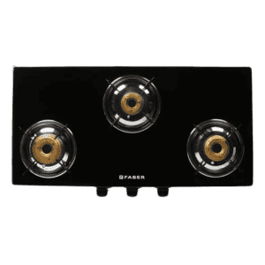 Faber Hob Glass Cooktop | Jumbo 3BB BK AI | 3 Burner | Black