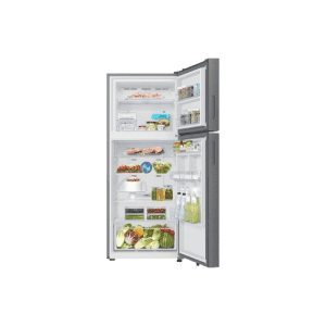 Samsung 396 L BESPOKE AI Double Door Refrigerator | Real Stainless | RT41DG6A4DSLHL