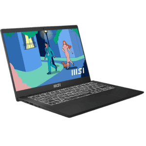 MSI Modern 14 Business Laptop |  Intel Core i5 12th Gen 1235U | 16 GB | 512 GB SSD | Classic Black | C12MO-1212IN