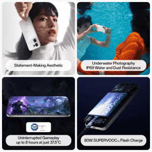 OPPO Reno13 5G | 8 GB |  128 GB | Ivory white