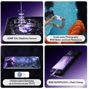 OPPO Reno 13 Pro 5G | 12 GB | 512 GB | Graphite Grey