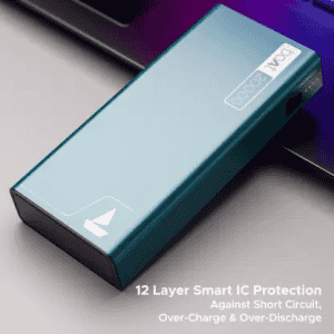 boAt Pro Energyshroom Power Bank | 20000 mAh | 22.5 W | Steel Blue | PB400