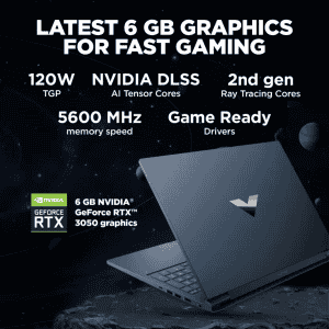 HP Victus Gaming Laptop | Ryzen 7 Octa Core 7840HS | 16 GB | 512 GB | 6 GB Graphics | NVIDIA GeForce RTX 3050 |  Performance Blue | 16-s0095AX