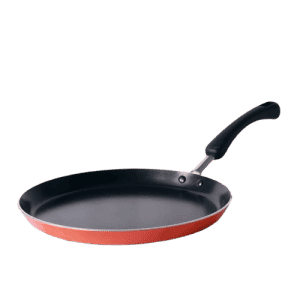 Meyer Non stick Aluminium Dosa Tawa | 24 cm | Orange