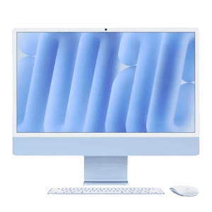 Apple iMac | M4 Chip | 4.5K Retina Display | 16GB | 256GB |  24 Inch | Blue | MWV13HN/A