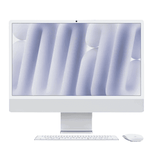 Apple iMac | M4 Chip | 4.5K Retina Display | 16 GB | 256 GB | 24 Inch | Silver | MD3H4HN/A