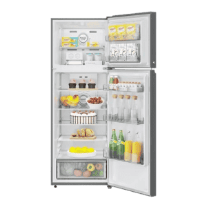Haier Frost Free Double Door Convertible Refrigerator | 358 Litres | 3 Star | Triple Inverter Technology | Inox Steel | HRF-4083BIS-P