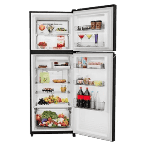Panasonic TG Series Frost Free Double Door Convertible Refrigerator | 292 L | 3 Star | Diamond Black | NR TG338CPKN
