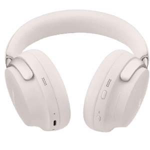 Bose QuietComfort Ultra Wireless Headphones | Noise Cancelling | Spatial Audio | Smoke White