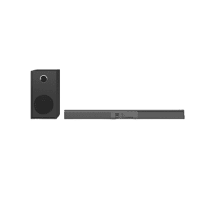 Philips Audio Soundbar | 80W | Wireless Subwoofer for Extra Deep Bass |  2.1 Channel | Black | TAB4319/94