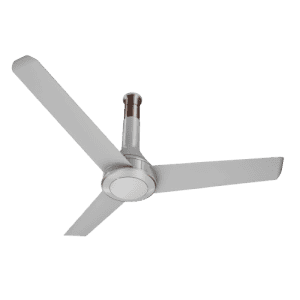 Havells Crista BLDC Motor Ceiling Fan | 1200 mm | Premium Finish with RF Remote | Low Noise 55dB | Pearl White Light Copper