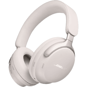 Bose QuietComfort Ultra Wireless Headphones | Noise Cancelling | Spatial Audio | Smoke White