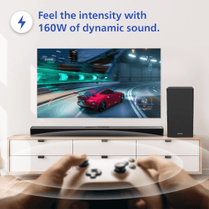 Philips Bluetooth Soundbar with Rich Bass | 2.1 | 160W | Black |  TAB4228/94