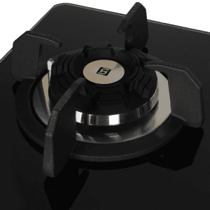 Faber Maxus Glass Automatic Hob | 3 Burners | Black | HT803 CRS BR CI AI