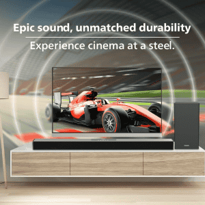 Philips Bluetooth Soundbar with Rich Bass | 2.1 | 160W | Black |  TAB4228/94