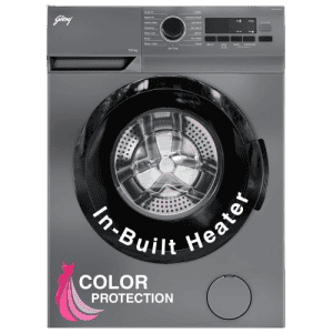 Godrej EcoWash Fully Automatic Front Load Washing Machine | 7 Kg | Silver Stream | WFEON ARG 7012 5.0 FEBT SLSR