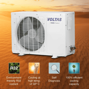 Voltas  Split Inverter AC | 1.5 Ton | 5 Star | White | 185V VECTRA PRISM