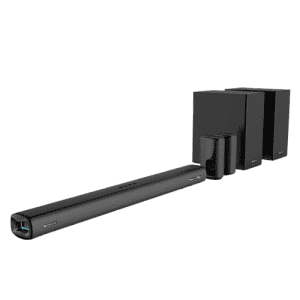 Zebronics Juke bar 9900 | Wireless Subwoofer & Satellite Bluetooth Soundbar | 725 W | 5.2.4 Channel |  Dolby Atmos |  DTS X | Black