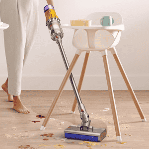 Dyson V12S Detect Slim Submarine Wet And Dry Vacuum Cleaner | Yellow & Nickel
