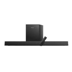 PHILIPS Soundbar | 2.1CH | 140W | Bluetooth with Wireless Subwoofer Powerful Bass | TAB5305/94