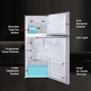 LG Frost Free Refrigerator | Smart Inverter Compressor | 242 L | Shiny Steel | GL-N292DPZY APZZEBN