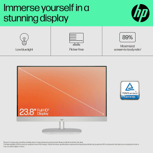 HP All in One Desktop 24 PC | AMD Ryzen 5 7520U | 16 GB | 512GB SSD | 24 cr0025in