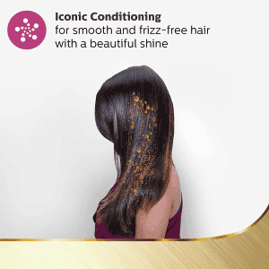 Philips Kerashine Titanium Wide Plate Straightener | Black | BHS736/00