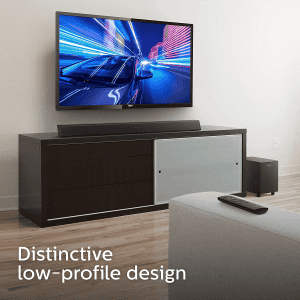 PHILIPS Soundbar | 2.1CH | 140W | Bluetooth with Wireless Subwoofer Powerful Bass | TAB5305/94