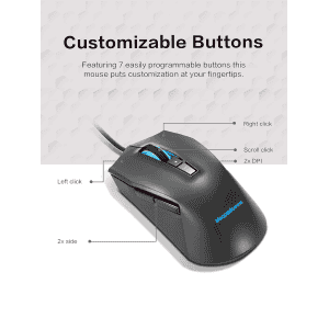 Lenovo Ideapad M100 RGB Wired Optical Gaming Mouse | Black
