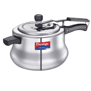 Prestige Nakshatra Alpha Svachh Handi Pressure cooker | 5.5 L | Silver | 20258