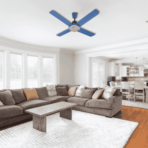 Polycab Eliana Ceiling Fan | 1200 mm | Indigo Blue