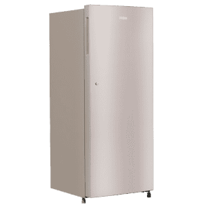 Haier Direct Cool Single Door Refrigerator | 3 Star | 190 L | Inox Steel | HRD 2103BIS P