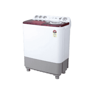 Haier Semi Automatic Top Load Washing Machine | 8.5 kg | Maroon & White | HTW85 186