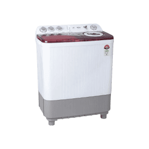 Haier Semi Automatic Top Load Washing Machine | 8.5 kg | Maroon & White | HTW85 186