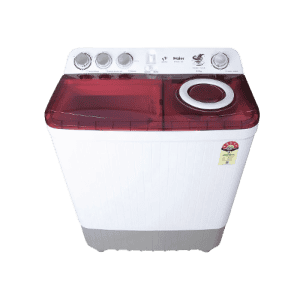 Haier Semi Automatic Top Load Washing Machine | 8.5 kg | Maroon & White | HTW85 186