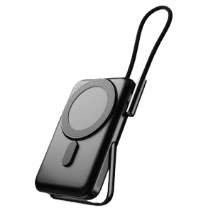 boAt EnergyShroom magnetic wireless power bank | 10000Mah | Black | PB330