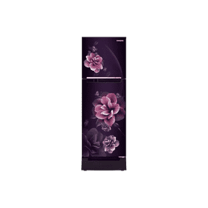 Samsung Base Stand Drawer Double Door Refrigerator | 236 L | Camellia Purple | RT28C3122CR/HL