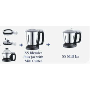 Panasonic MONSTER Mixer Grinder | 750 W | 3 Jar | Blue | MX AE375