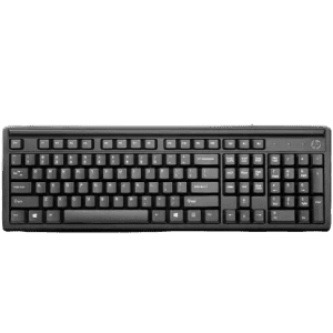 HP 100 Wired USB Desktop Keyboard | Black