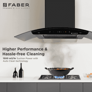 Faber HOOD MYSTIC Chimney | 90 cm | Black | BLDC FL HC BK 90