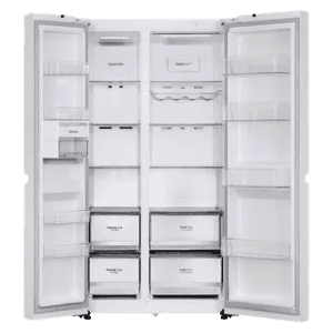 LG 650 L Side by Side Refrigerator | 3 Star | Frost Free | Moon Knight | GL-B257DMK3