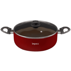 Impex ISP-2411 Aluminium Sauce Pan1 Piece | Maroon
