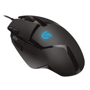 Logitech G402 Hyperion Fury USB Wired Gaming Mouse | 4,000 DPI | Black