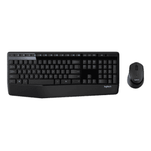 Logitech comfort Wireless Keyboard and Mouse combo | Black | MK345